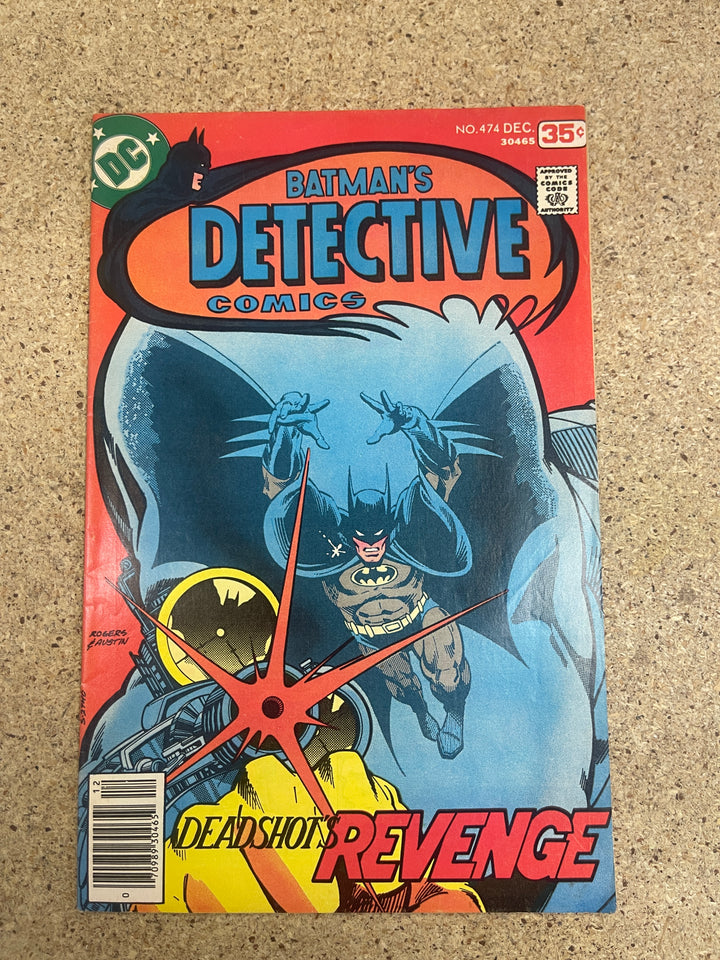 Detective Comics #474 1st Deadshot