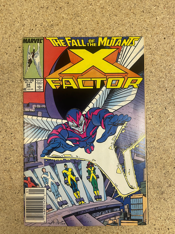 X-Factor #24 1st Archangel Newstand