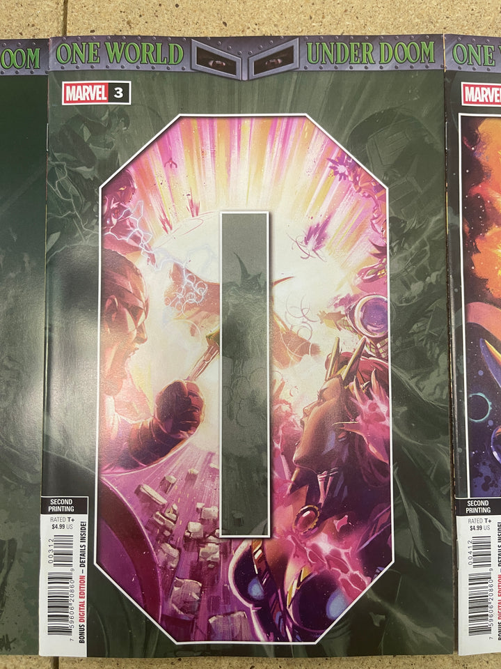One World Under Doom #1 2 3 4 2nd 3rd Print Connecting Set