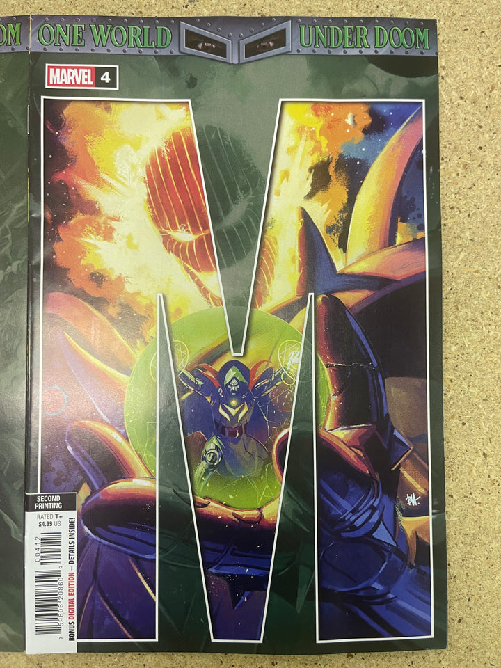 One World Under Doom #1 2 3 4 2nd 3rd Print Connecting Set
