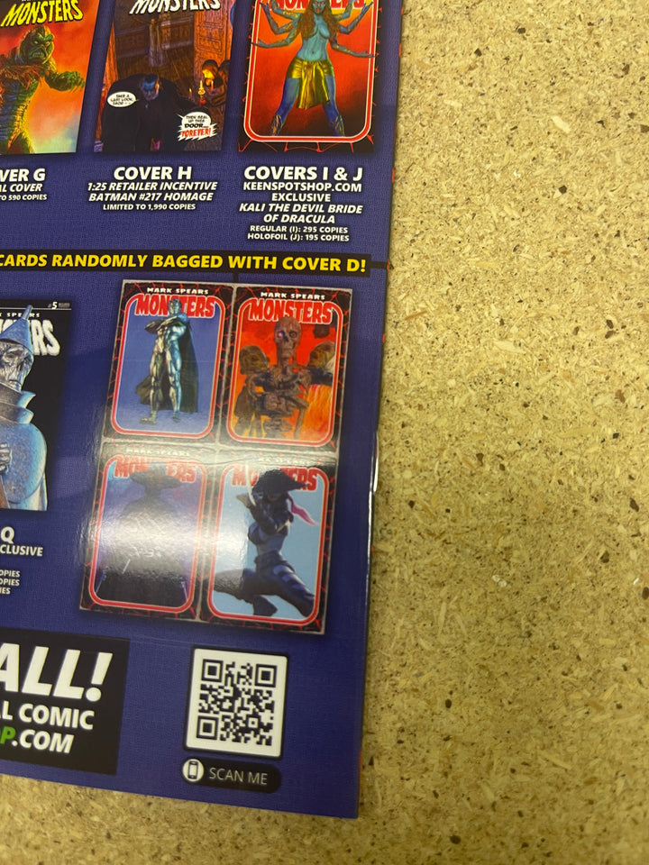 Mark Spears Monsters #5 Cover Keenspot Exclusive LTD 295