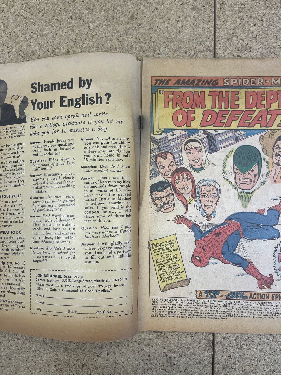 Amazing Spiderman #49