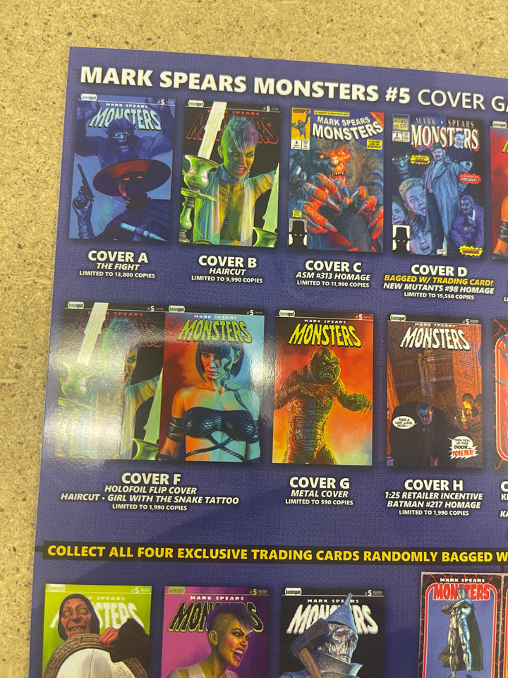 Mark Spears Monsters #5 Cover Keenspot Exclusive LTD 295