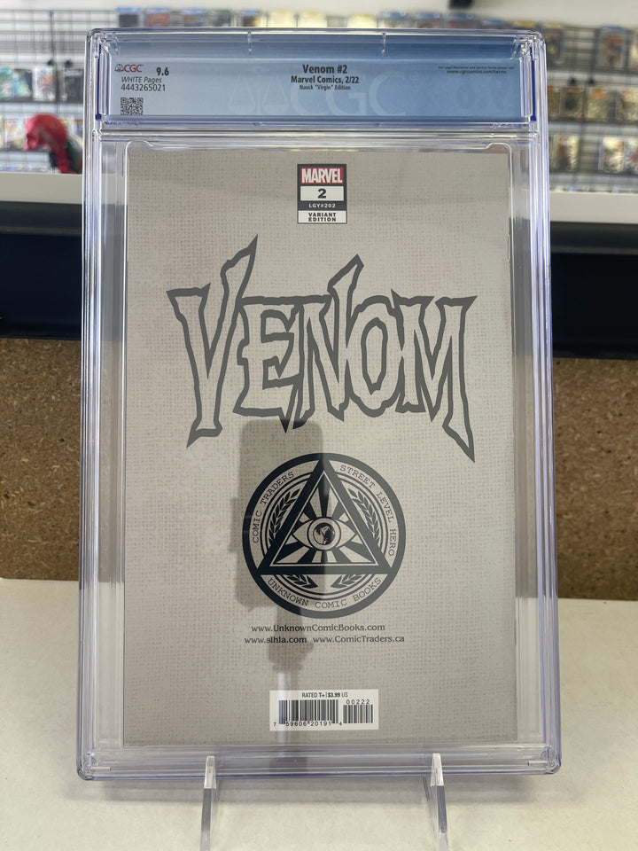 Venom  #2 Nanuk Virgin 2/22 CGC 9.6