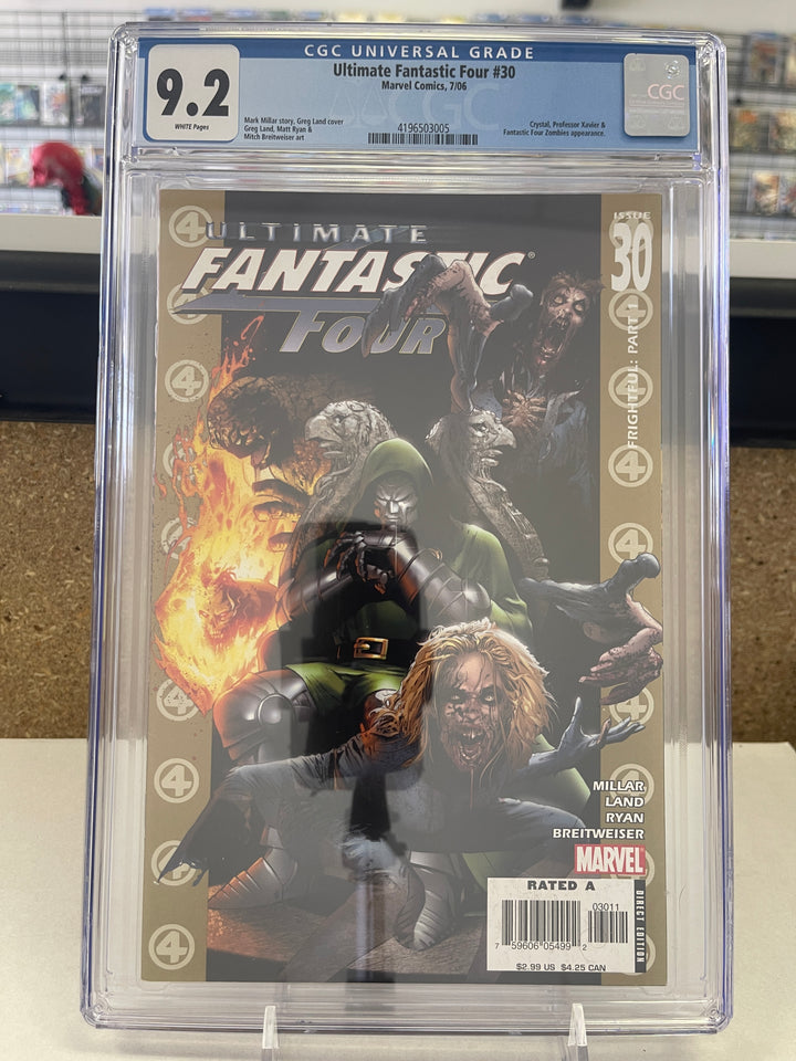 Ultimate Fantastic Four  #30 CGC 9.2