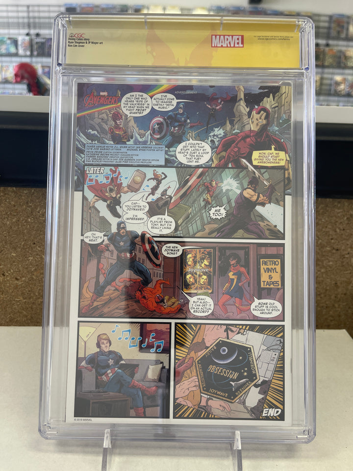Absolute Carnage #1 CGC 9.8 Cates,Lim, Stegman 3x sigs