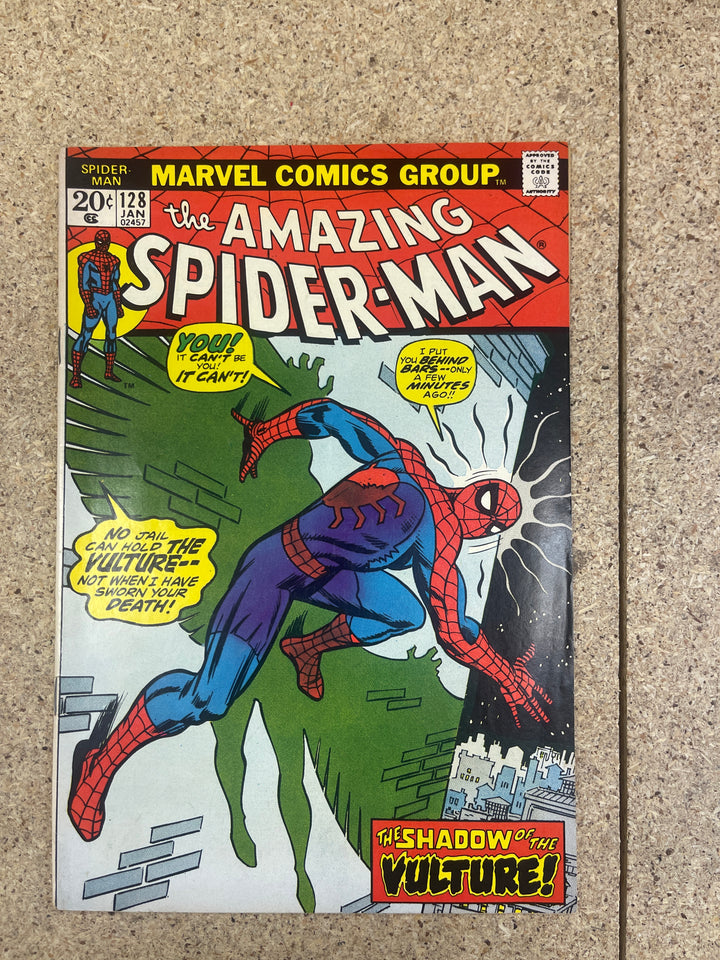 Amazing Spiderman #128 VG Plus