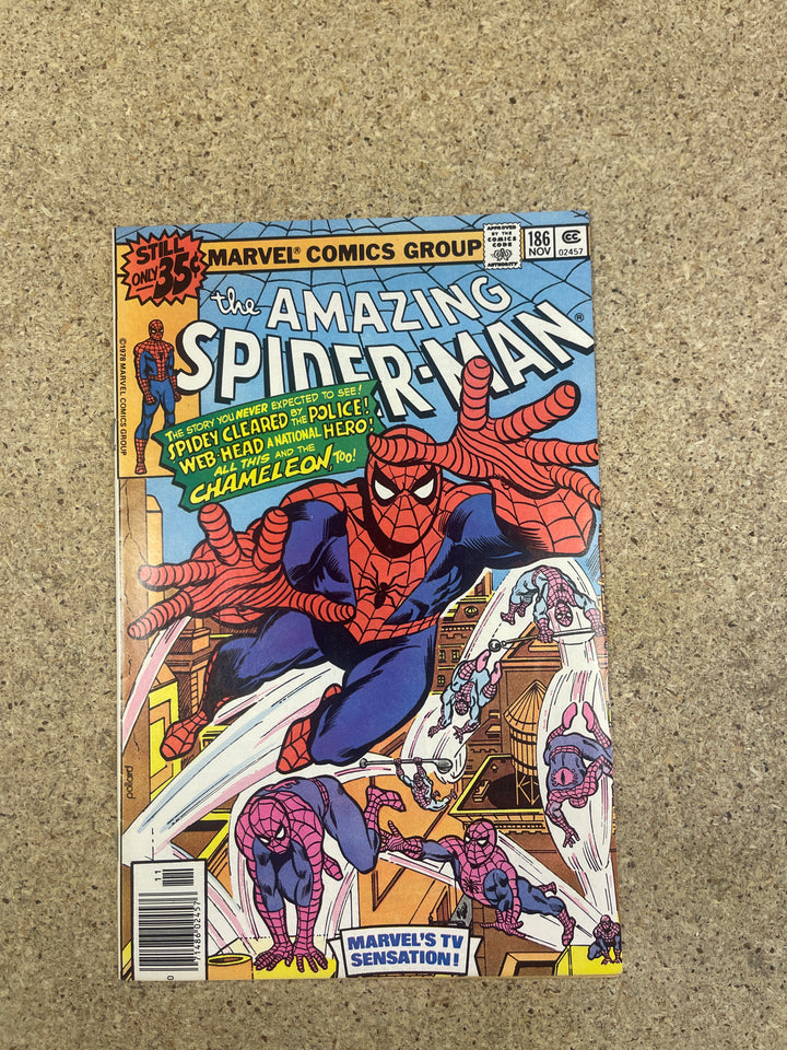 Amazing Spiderman #186