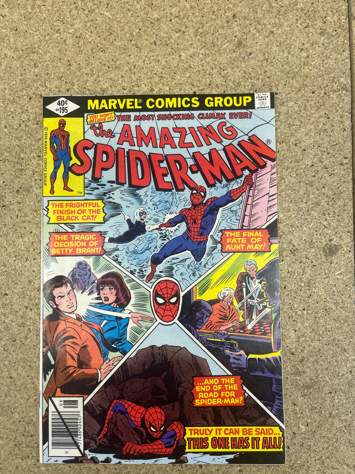 Amazing Spiderman #195 2nd Black Cat