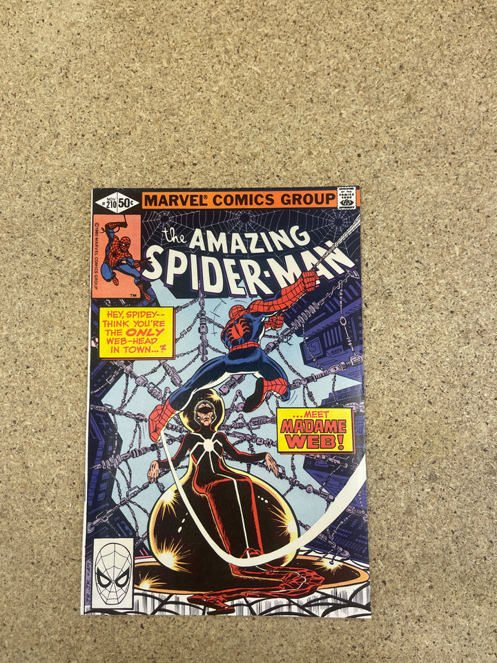 Amazing Spiderman #210 1st Madame Web