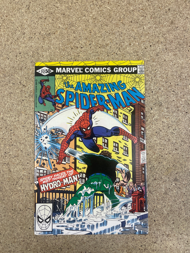Amazing Spiderman #212 1st Hydro Man
