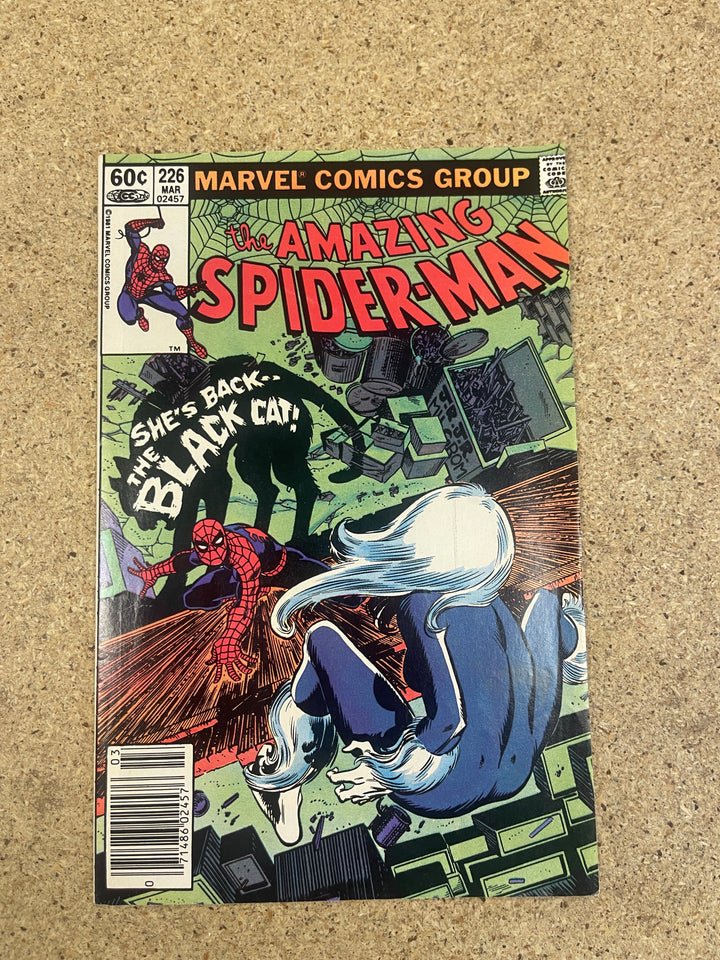 Amazing Spiderman #226 Black Cat