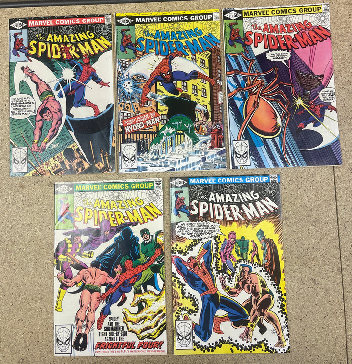 Amazing Spiderman  #211-225