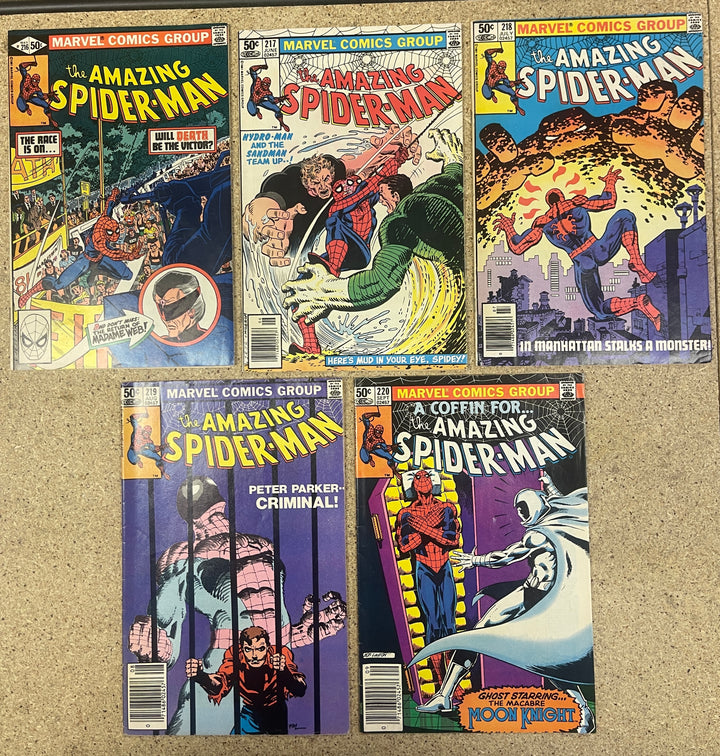 Amazing Spiderman  #211-225