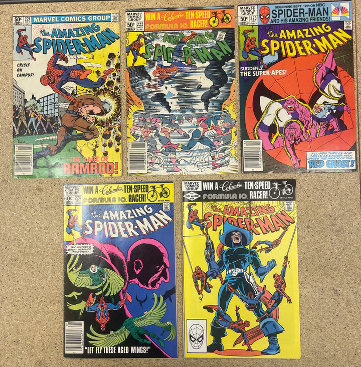 Amazing Spiderman  #211-225