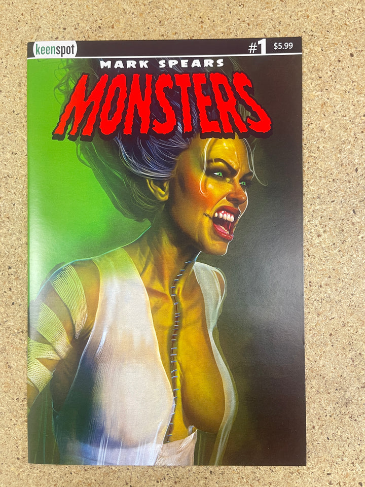 Mark Spears Monsters  #1 Bridezilla