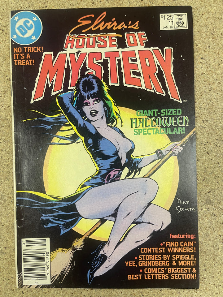 Elviras House of Mystery #11 Dave Stevens