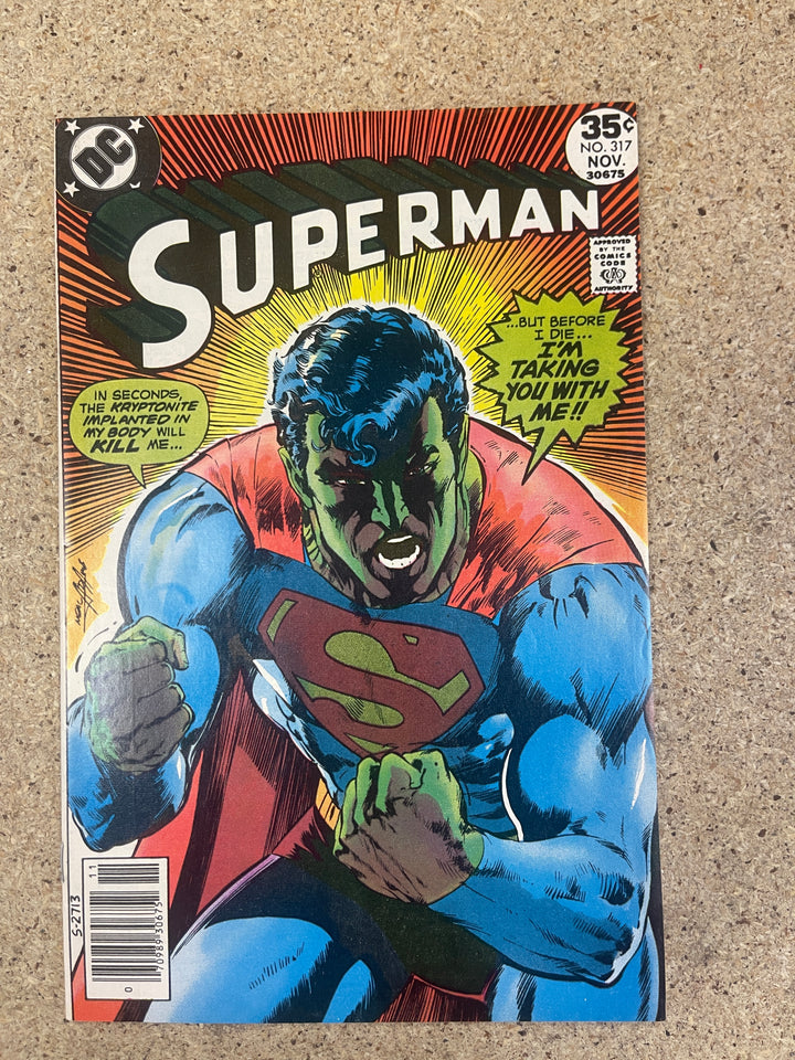Superman  #317 Neal Adams