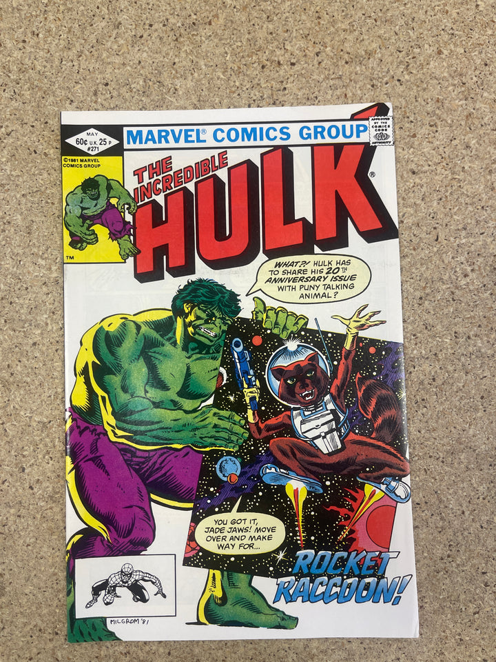 Marvel Preview #7 also Incredible Hulk 271 1st Rocket Raccoon