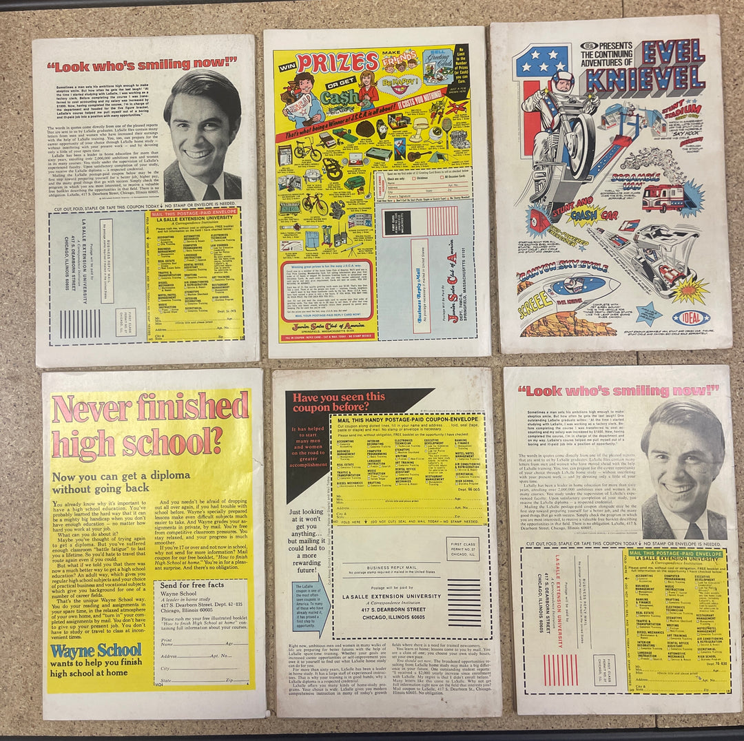 Giant Size Spiderman #1-6