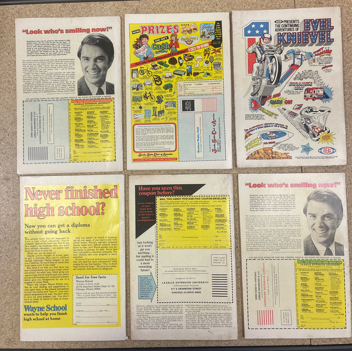 Giant Size Spiderman #1-6