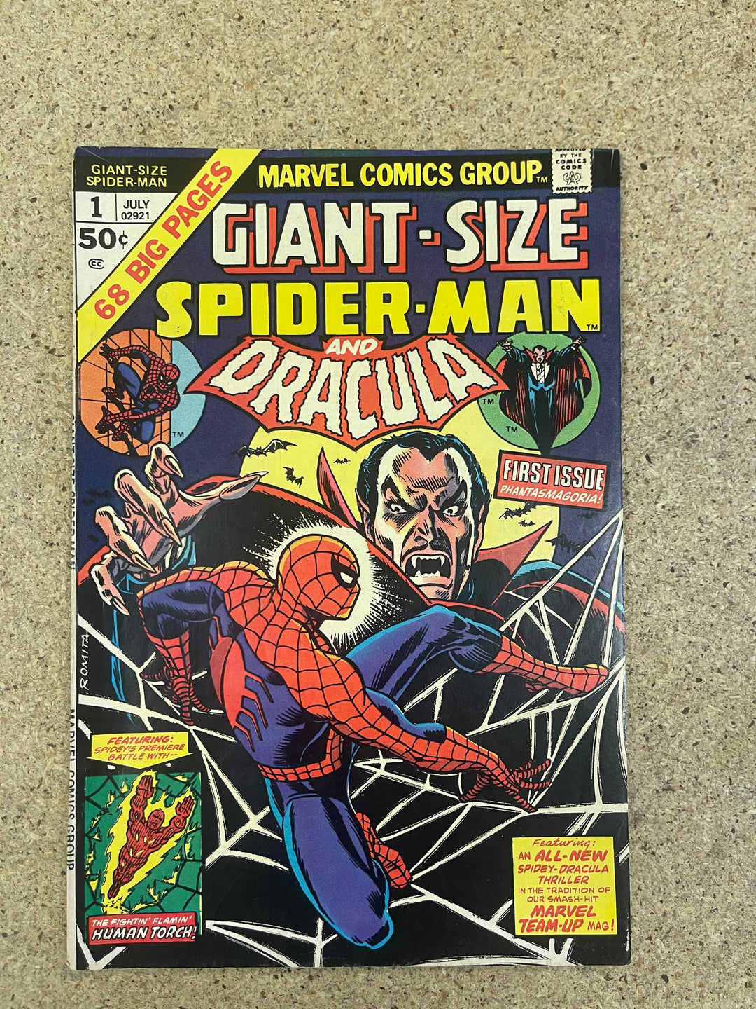 Giant Size Spiderman #1-6