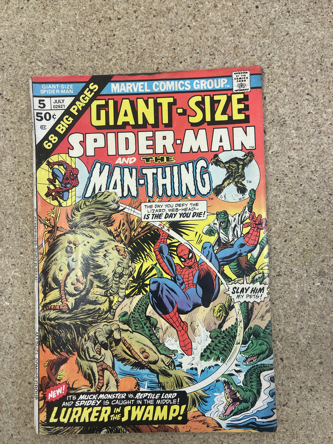 Giant Size Spiderman #1-6