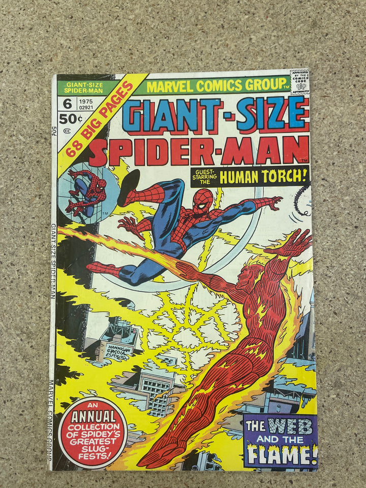 Giant Size Spiderman #1-6