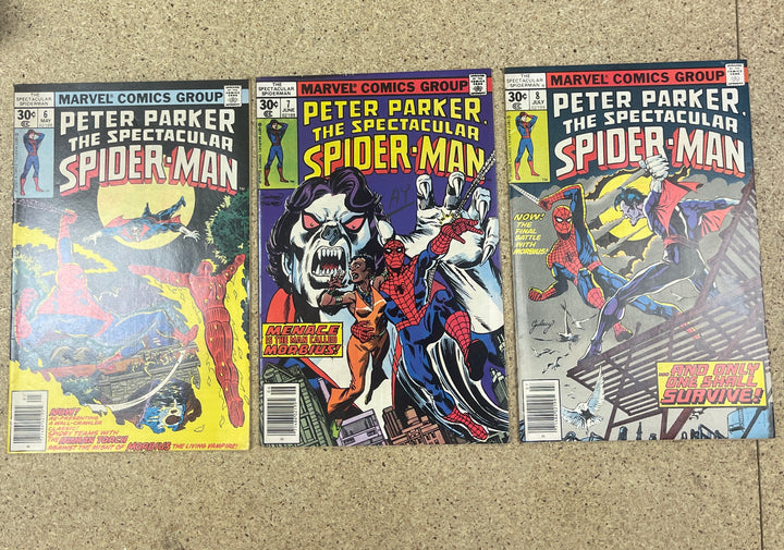 Spectacular Spiderman #6-8 Morbius