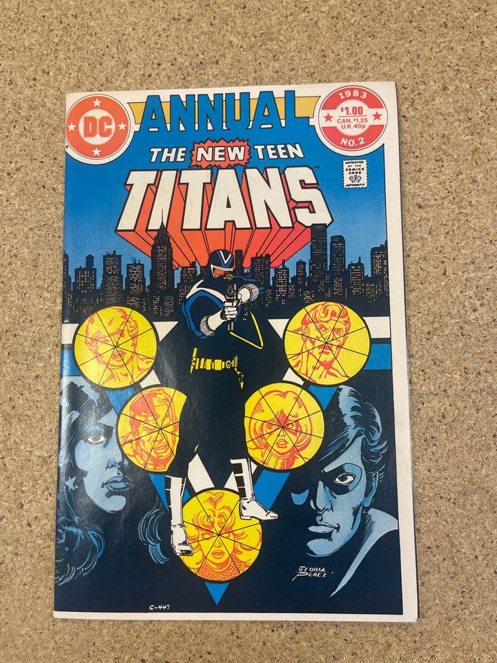 New Teen Titans Annual  #2 1st Vigilante