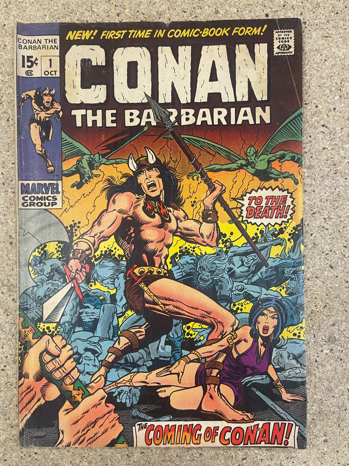 Conan The Barbarian #1-7 1st Conan