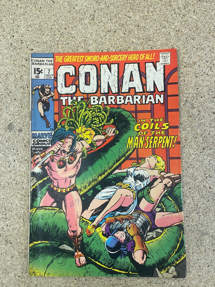 Conan The Barbarian #1-7 1st Conan