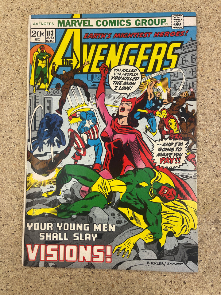 Avengers  #113