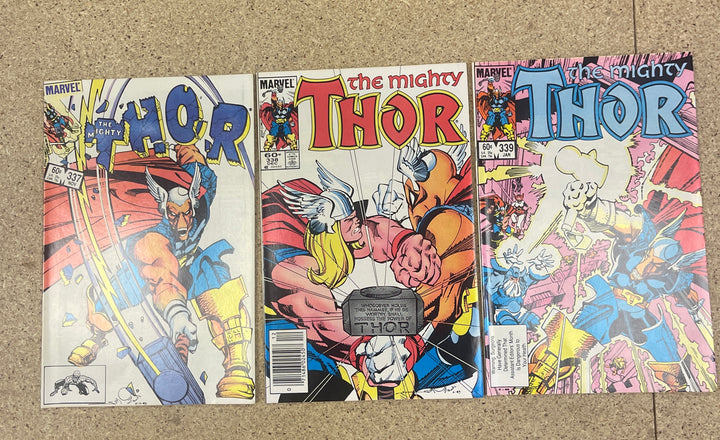 Thor #337-339 1st Beta Ray Bill