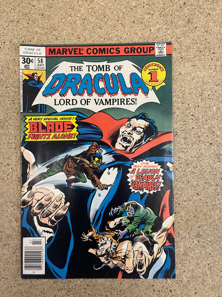 Tomb of Dracula #58 Blade