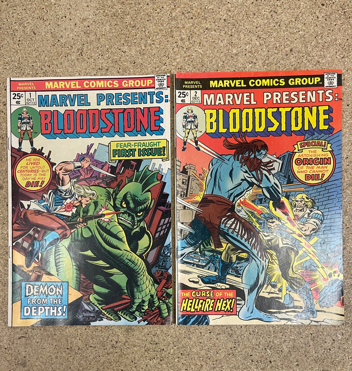 Marvel Presents #1-2 1st Bloodstone