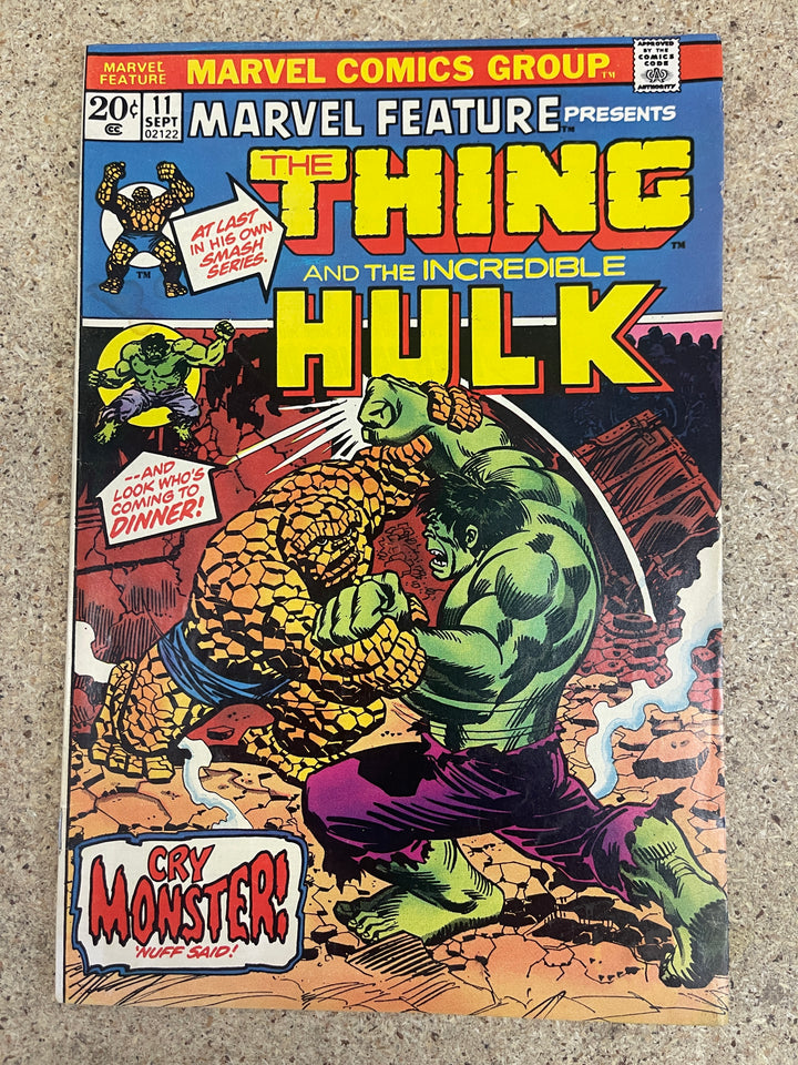 Marvel Feature #11 Thing and Hulk