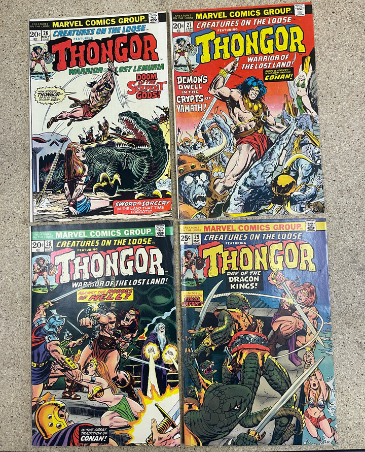 Creatures on the Loose #22-29 Thongor