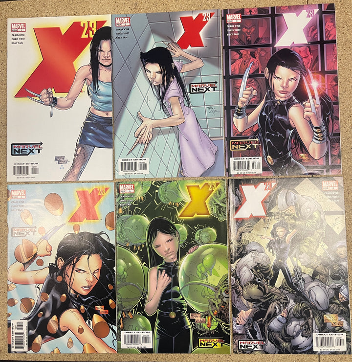 X 23 #1-6