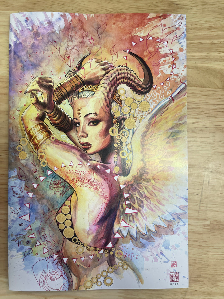 Darkness (2025) #1 Cover F 1 in 25 David Mack Full Art Variant