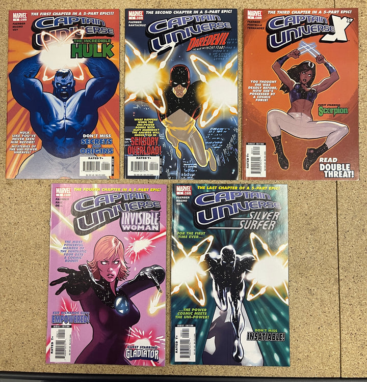 Captain Universe One Shots #1-5