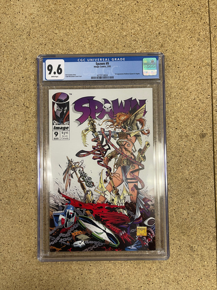 Spawn #9 CGC 9.6