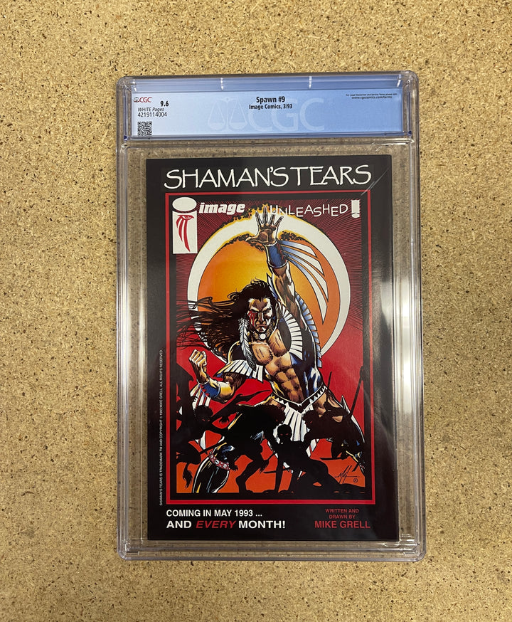 Spawn #9 CGC 9.6
