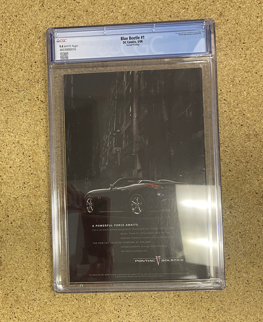 Blue Beetle #1 CGC 9.4