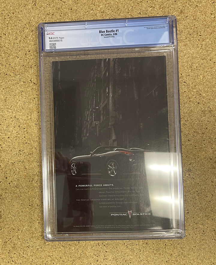 Blue Beetle #1 CGC 9.4