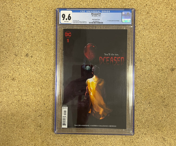 DCeased #1  It movie poster CGC 9.6