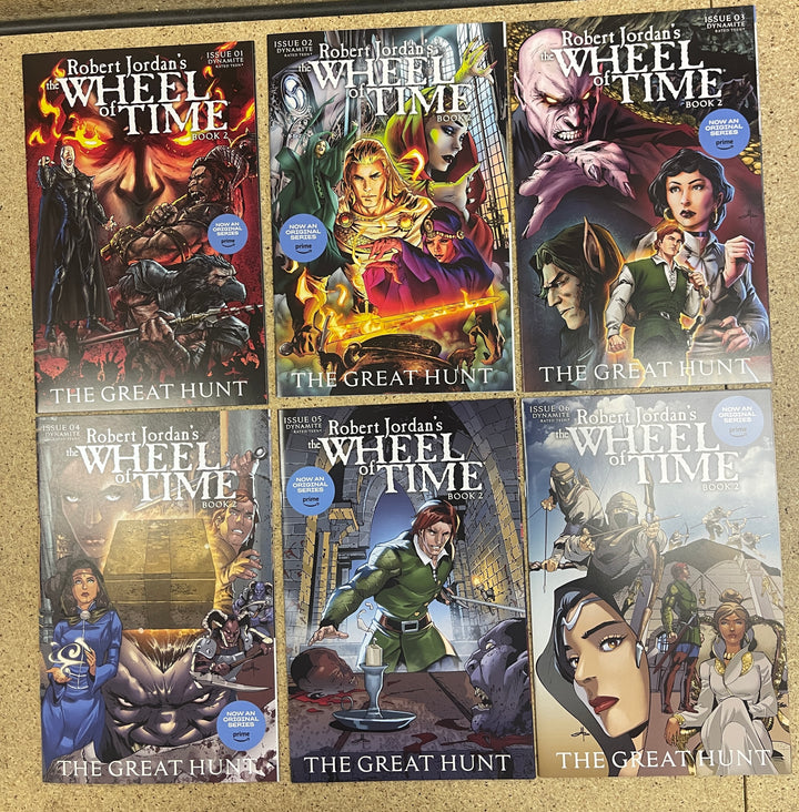 Robert Jordans the Wheel of Time #1-6 Book 2 The Great Hunt