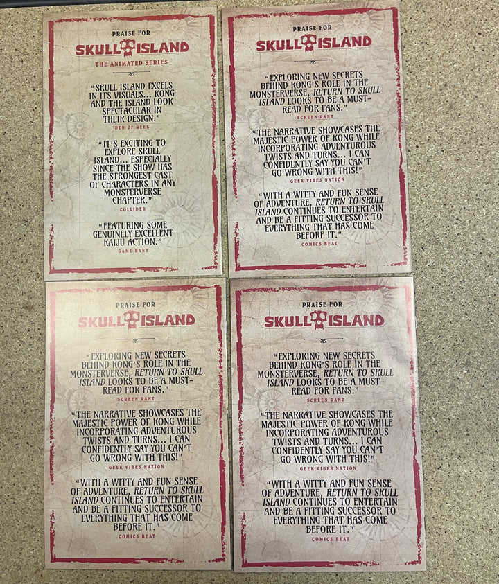 Return to Skull Island #1-4