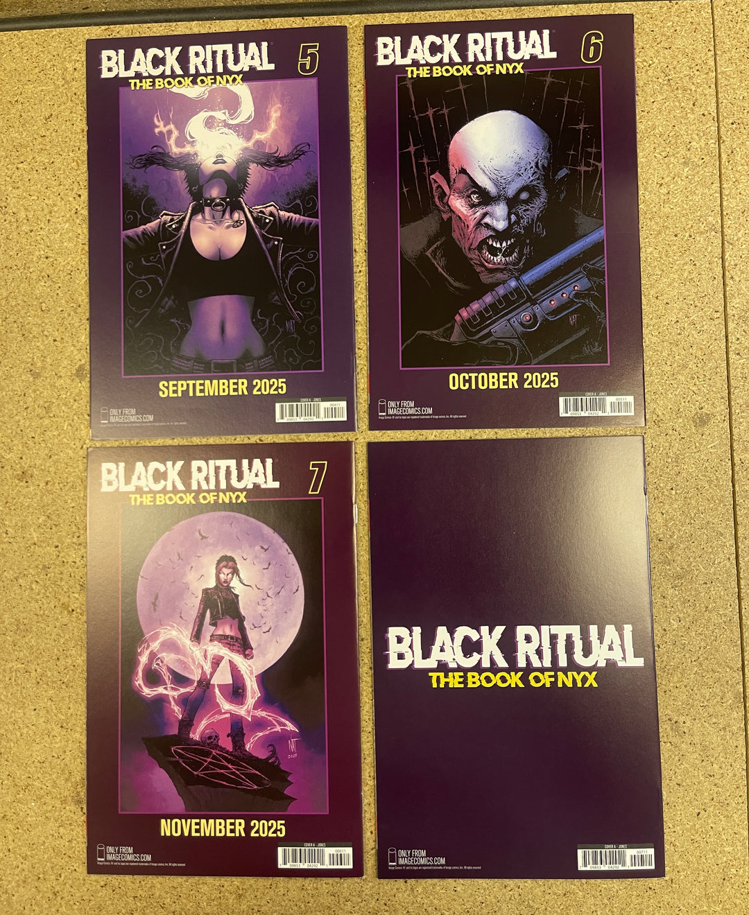 Black Ritual The Book of NYX #1-7