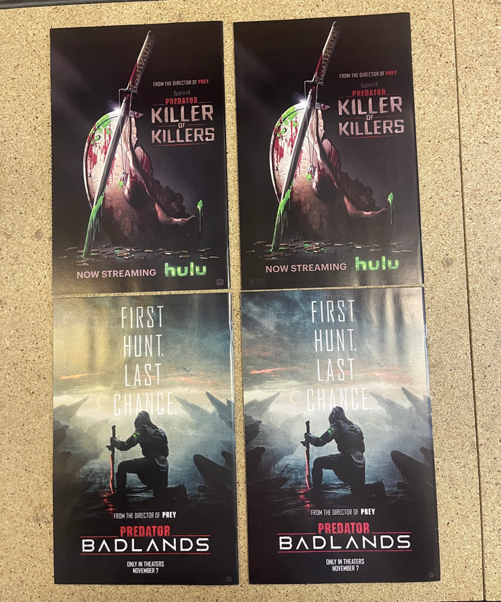 Predator Black White and Blood #1-4